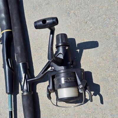Lot of 3 Fishing Rods – Spinning & Casting - Shakespeare rods