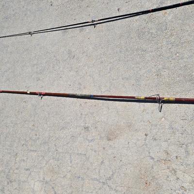 Lot of 3 Fishing Rods – Includes Zebco 33 Authentic, Vintage Cork Handle Rod, and More