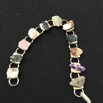 Vintage gemstone bracelet
