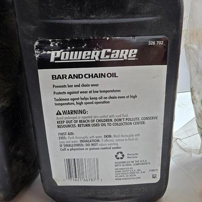 Chainsaw Maintenance Lot – Bar & Chain Oil, Files, WD-40, and More