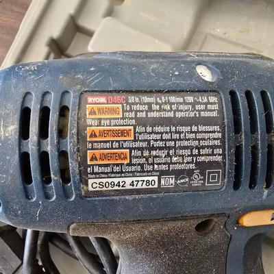 Ryobi Variable-Speed Corded Drill with Collated Screw Strips
