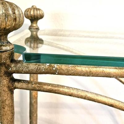 Vintage Hollywood Regency Style Console Table