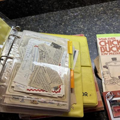 Vintage Recipe Lot
