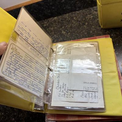 Vintage Recipe Lot