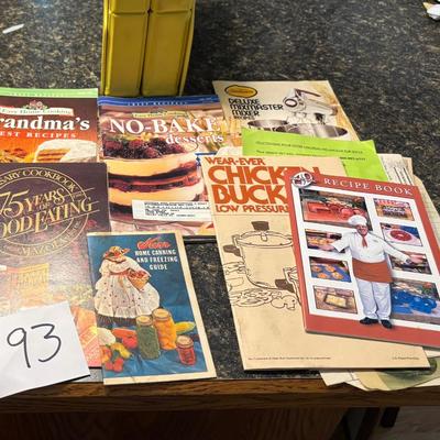 Vintage Recipe Lot