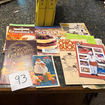 Vintage Recipe Lot