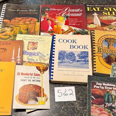 Vintage Cookbook Lot