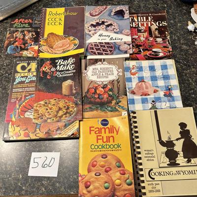 Vintage Cookbook Lot