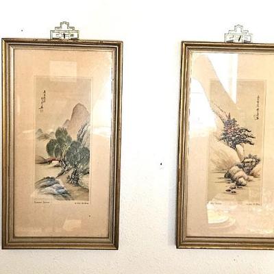 4 Oriental Frames