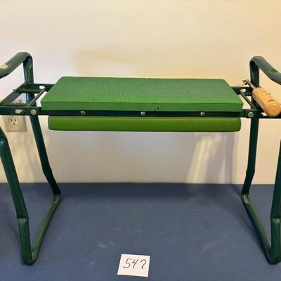 Folding Gardening Bench