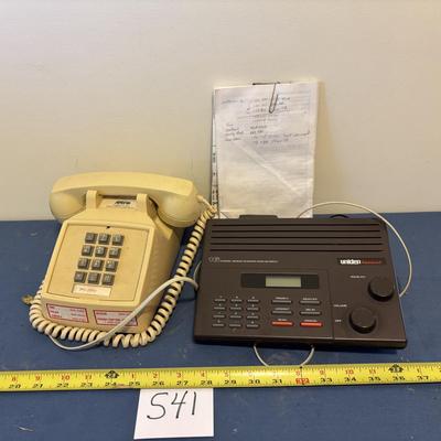 Telephone and Scanner