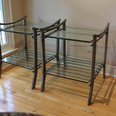 Pair of Accent End Tables (See Details)