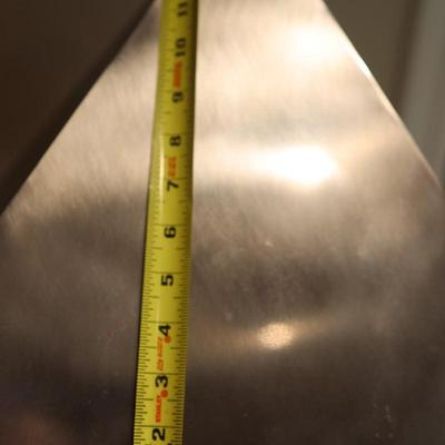 Sculptural Metal Table Lamp