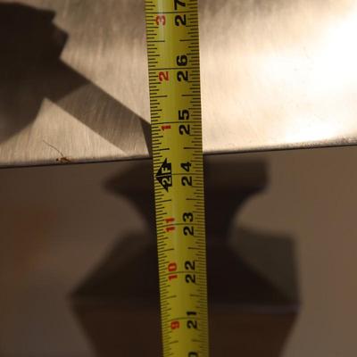 Sculptural Metal Table Lamp