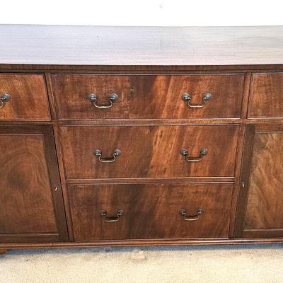 Vintage Mahogany Credenza