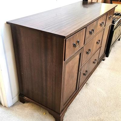 Vintage Mahogany Credenza