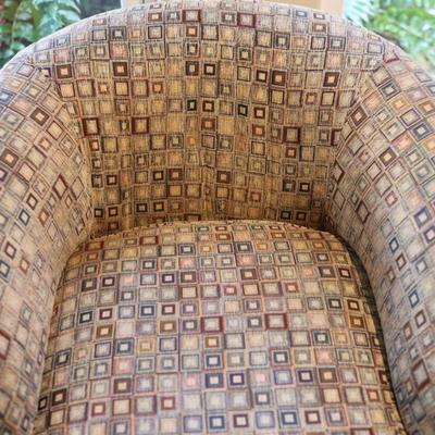 Bonita Interiors Pair of Swivel Club Chairs (See Details)
