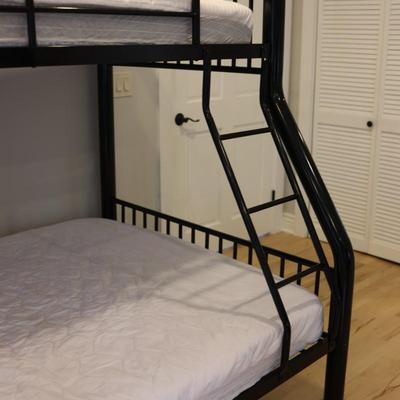 Black Metal Twin over Full Bunk Bed by ACME Furniture (1 of 2)