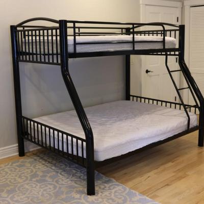 Black Metal Twin over Full Bunk Bed by ACME Furniture (1 of 2)