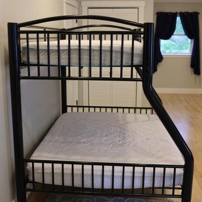 Black Metal Twin over Full Bunk Bed by ACME Furniture (1 of 2)