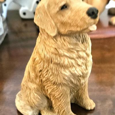 4 Dog Figurine Lot