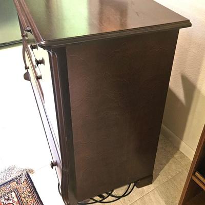 Pali wood Brown Changing Table
