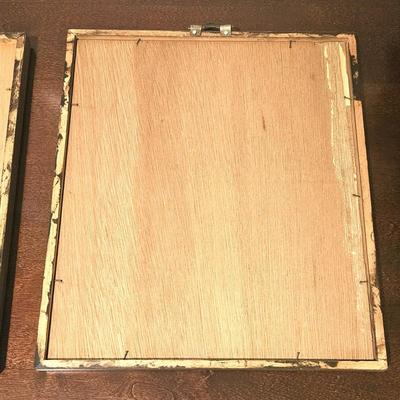 2 Vintage Chinese Silk Watercolors