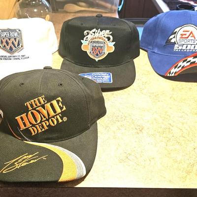 4 Collectable Snapback Hats