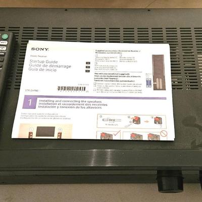 Sony Stereo Receiver, Model STR-DH190