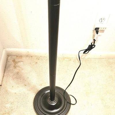 2 Light Black Floor Lamp