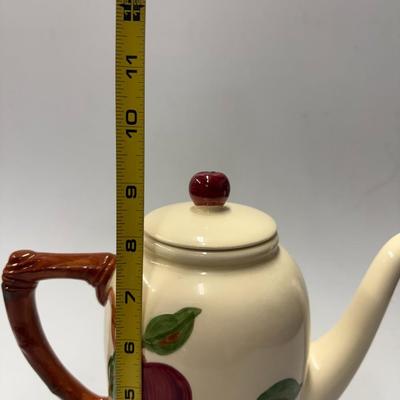 Franciscan Apple Coffee Pot with Lid Made in US