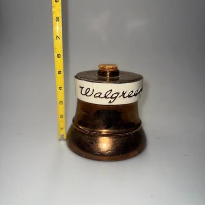 Rare Vintage Heritage Ezra Brooks Walgreens Liquor Bottle 1973