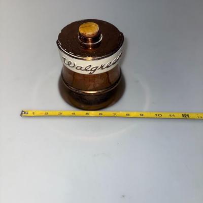 Rare Vintage Heritage Ezra Brooks Walgreens Liquor Bottle 1973