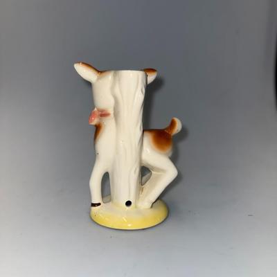 Vintage Bambi Inspired Deer Figurine, Lampstand