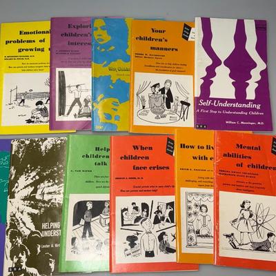 Vtg BETTER LIVING BOOKLETS SET OF 11 1951-1970 FOR PARENTS AND TEACHERS SOFT COVER