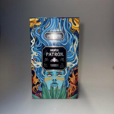 Empty PATRON Tequlia Silver Limited Edition Mexican Heritage Collectable Tin 2020