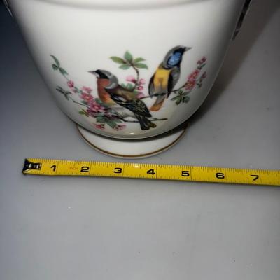 Vintage Ceramic Double Bird Planter