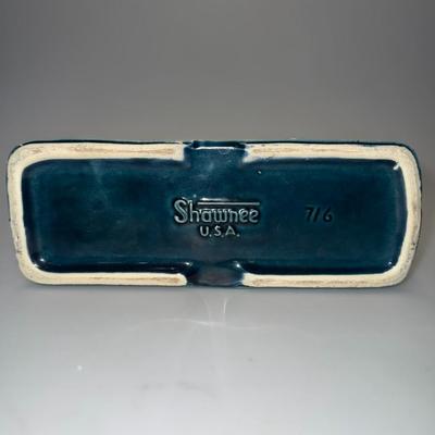 Shawnee Vintage Art Pottery Green Ceramic Planter With Well Water Spicket