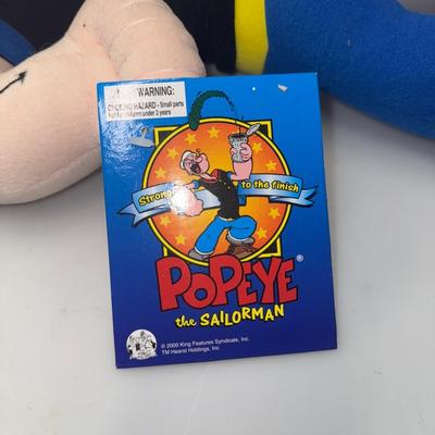 Vtg. Talking PopEye 20" (Does work!)