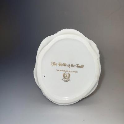 Lenox Belle of the Ball Porcelain Figurine Lady w Purse VERY GOOD CONDITION