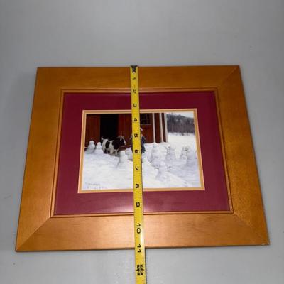 Idaho's Congressman Mike Simpson Signed Artwork done in 2002.