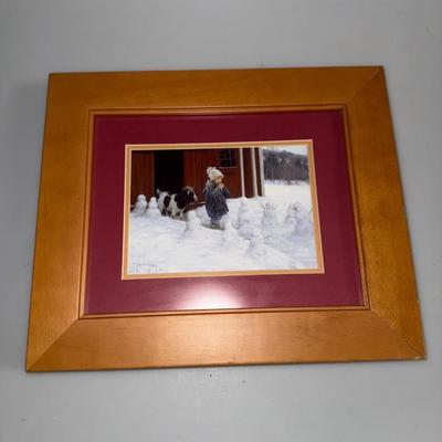 Idaho's Congressman Mike Simpson Signed Artwork done in 2002.