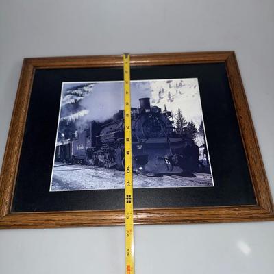 Steam Locomotive Print Picture