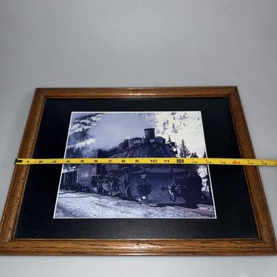 Steam Locomotive Print Picture