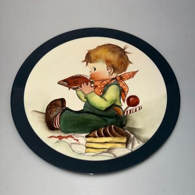 1940's Vintage CHARMING GREEDY PETEY Plate