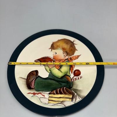 1940's Vintage CHARMING GREEDY PETEY Plate