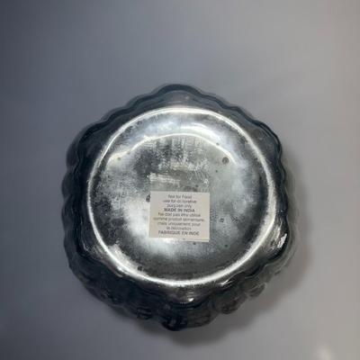 Decorative Silver Flower Vase ( Mercury Glass)