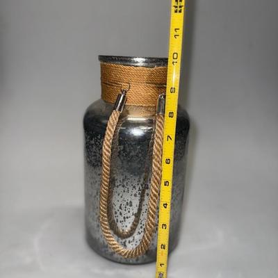 Golden Glass w/ Rope ( Mercury Glass)