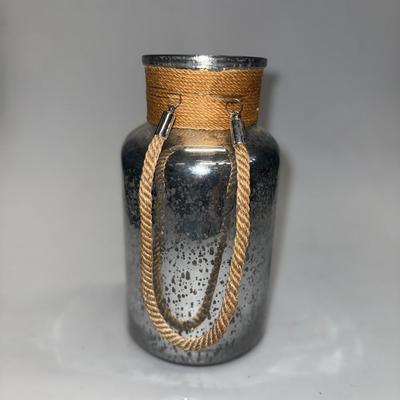 Golden Glass w/ Rope ( Mercury Glass)
