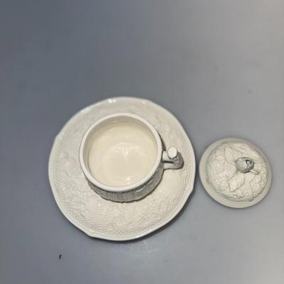 Pot De Créme w/ Saucers